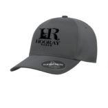 HR012 Flexfit Grey Embroidered Trucker Hat Hooray Ranch Online Store Kansas Hunting Experience 0001